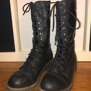 Madden Girl Combat Boots